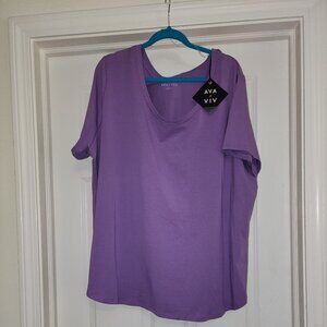 Ava & Viv Lavender Short Sleeve Shirt - New never worn.